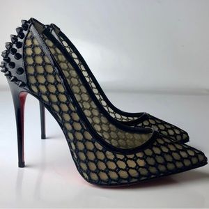 Christian Louboutin Guni Knot 100 Patent Pumps 36